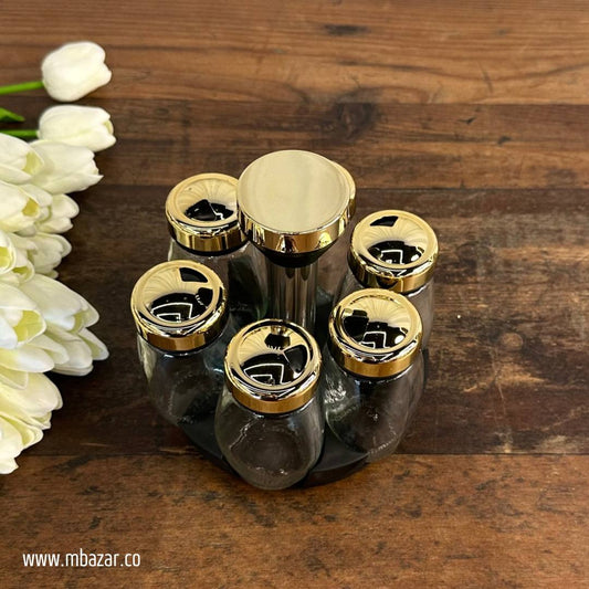 6pcs سوڕانەوە شووشەی بەهارات/قەبارەی بەهارات