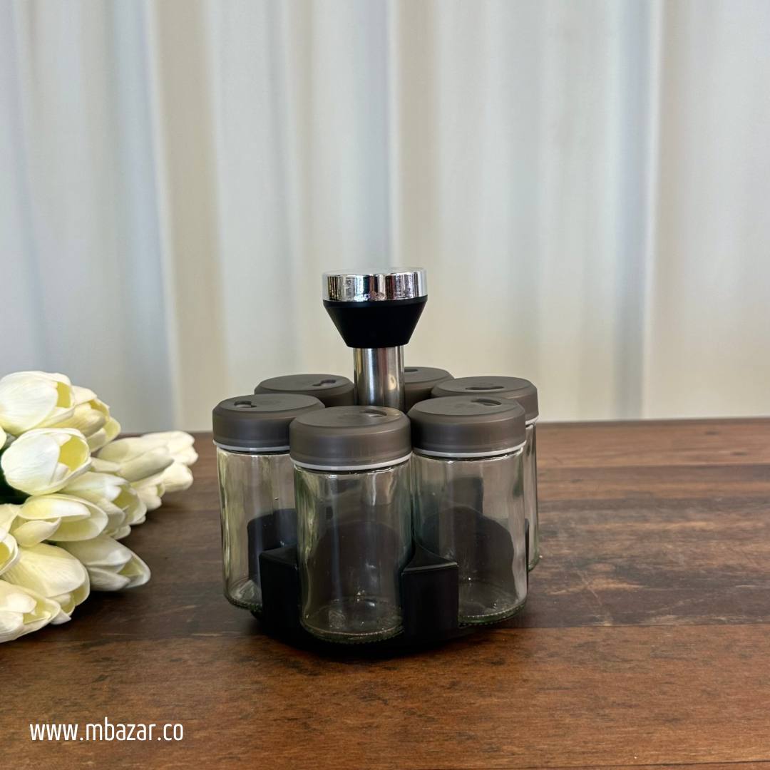 6pcs سوڕانەوە شووشەی بەهارات/قەبارەی بەهارات
