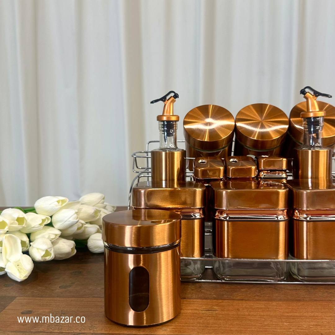 کۆنتێنەری بەهارات بەهارات بە ڕەقەمی ستاند
