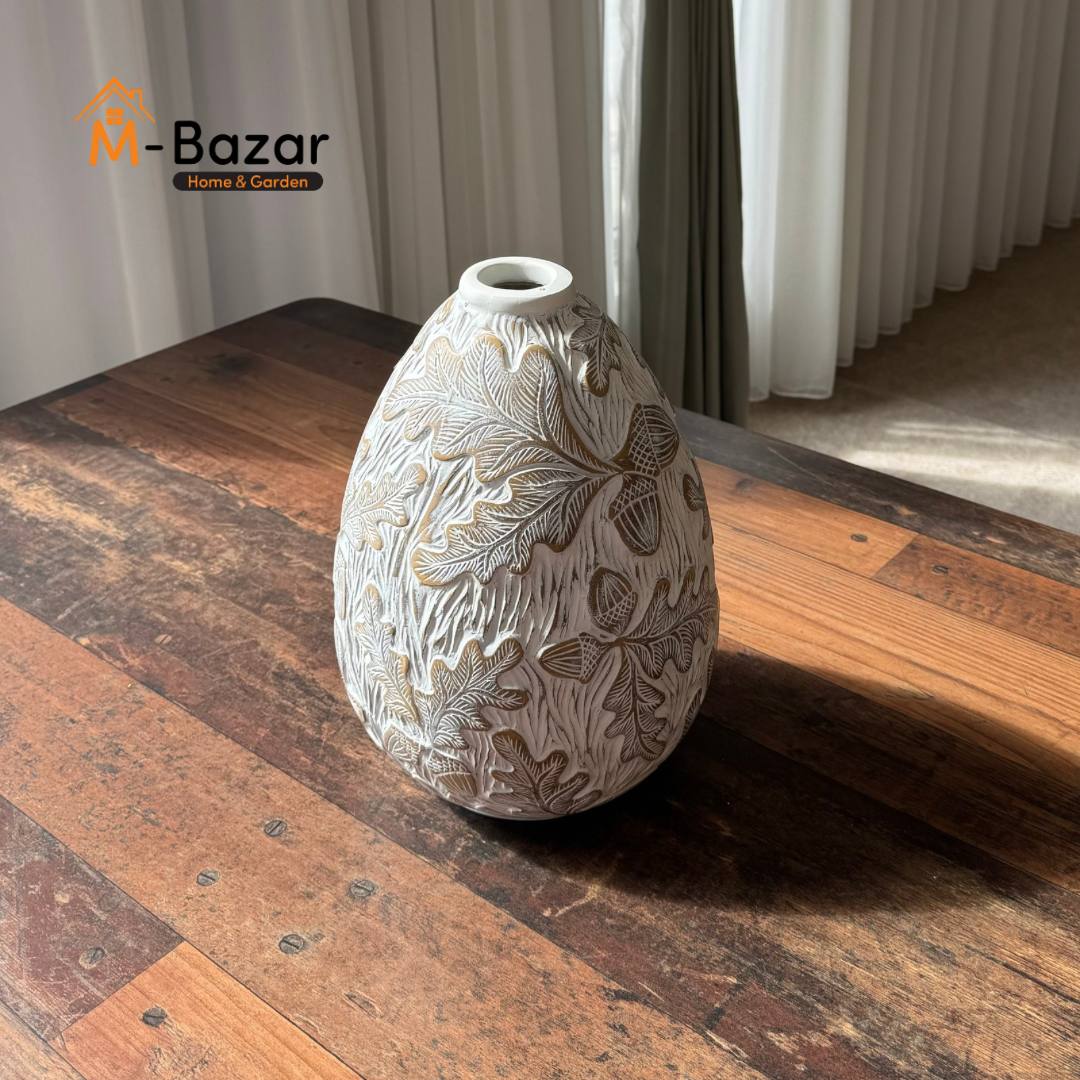 گوڵدانێکی سیرامیکی کۆن بە دەستی دیکۆراتی