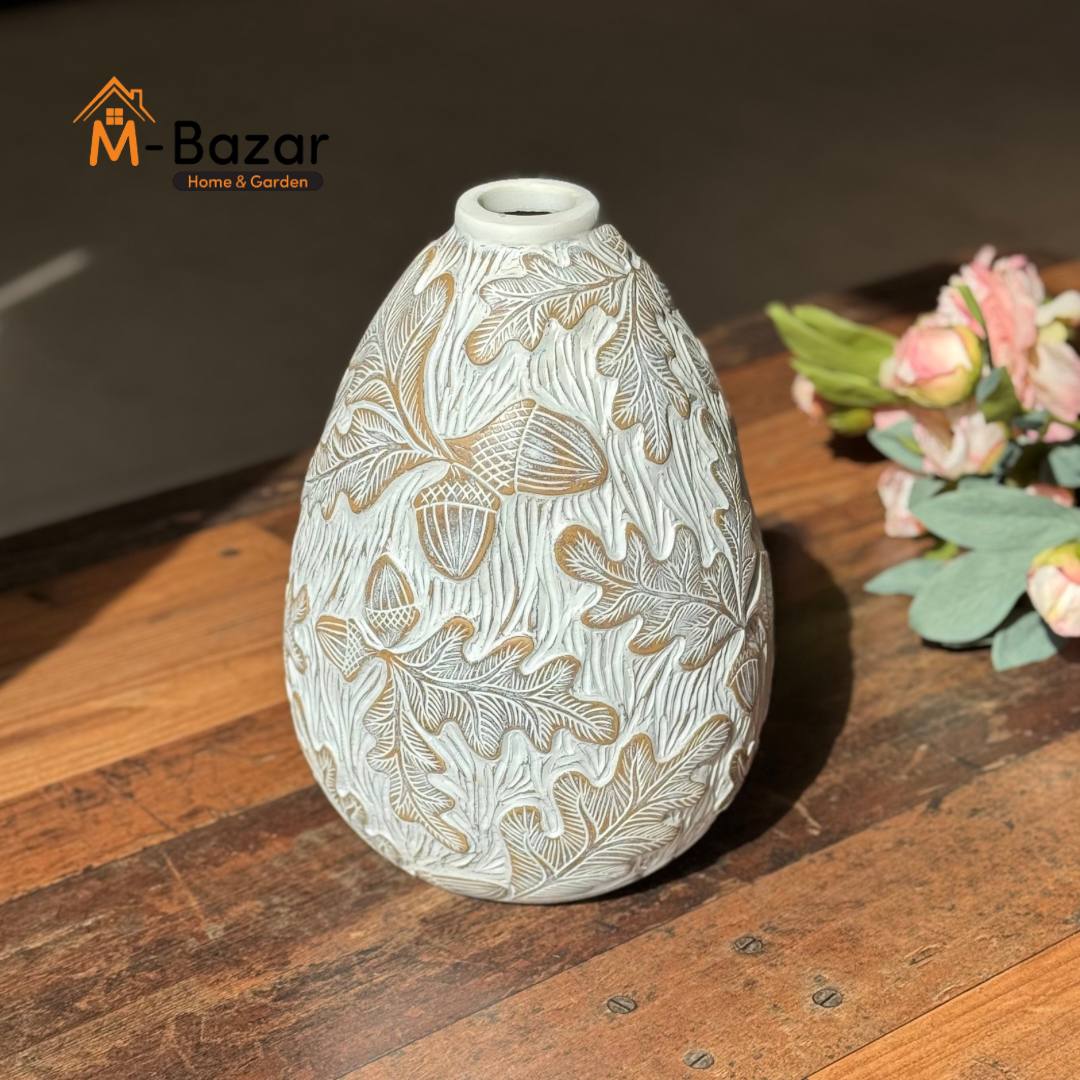 گوڵدانێکی سیرامیکی کۆن بە دەستی دیکۆراتی
