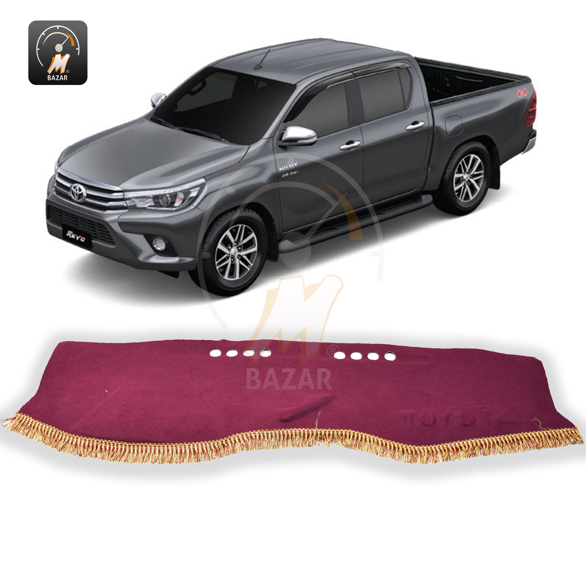 Toyota Hilux 2016 Dashboard Cover