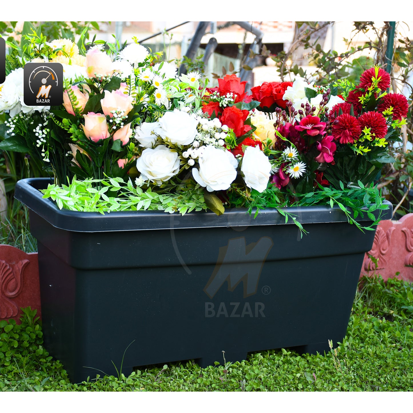 Modern Plastic Planter MAX.080