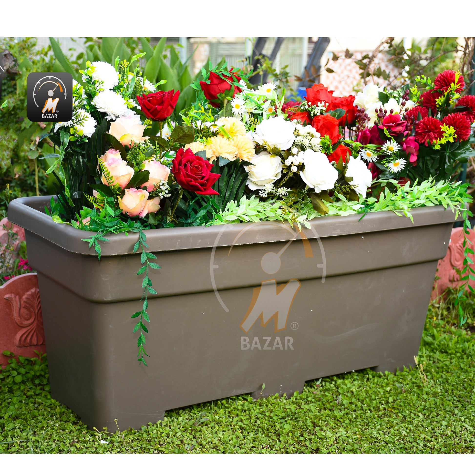 Modern Plastic Planter MAX.100