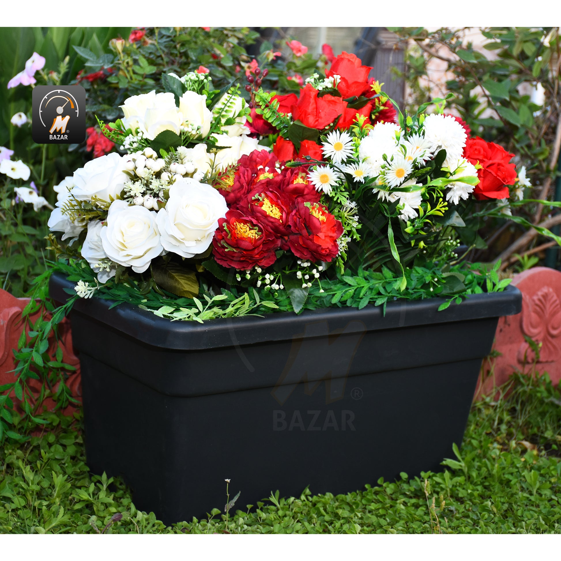 Modern Plastic Planter MAX.060