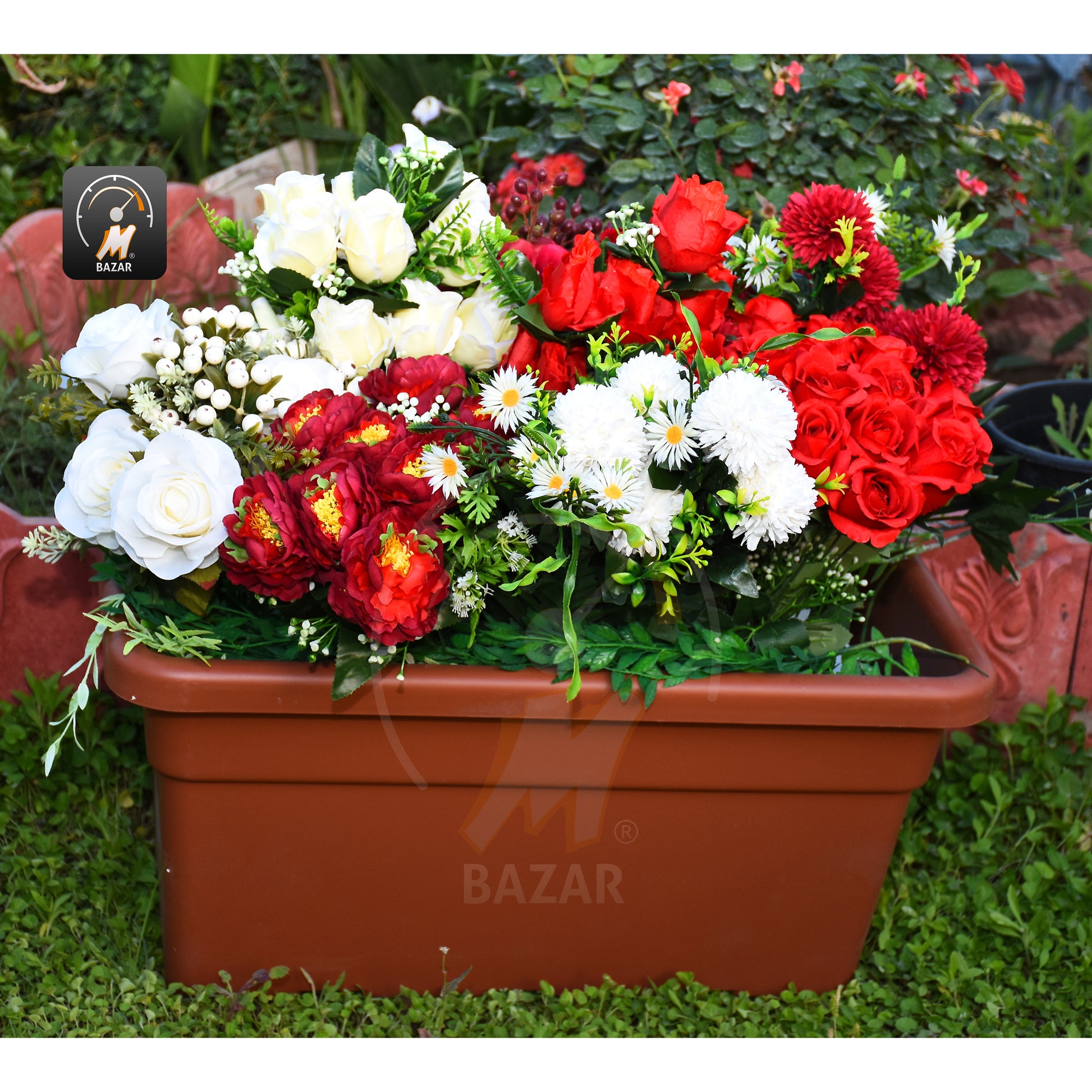 Modern Plastic Planter MAX.060