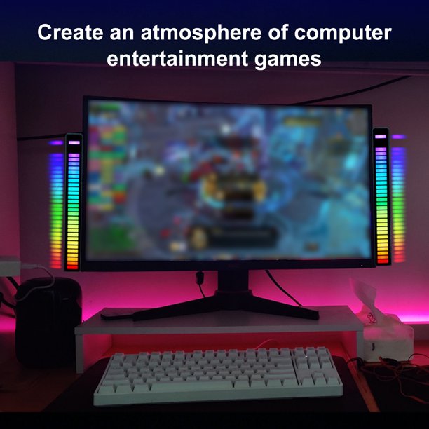 ضوء إيقاع التحكم في الصوت RGB