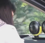 Adjustable Rotation Car Fan