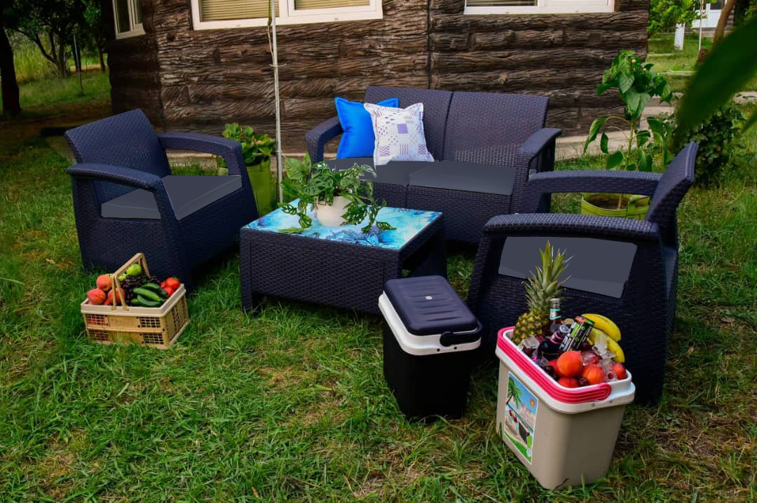Modern Garden Seating Set