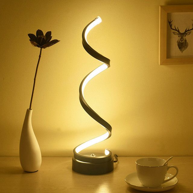 Modern Curved LED Lamp