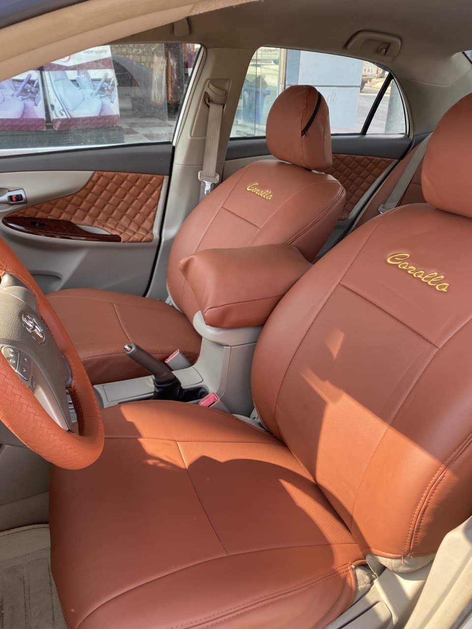 Toyota Corolla 2012 leather Seat Cover