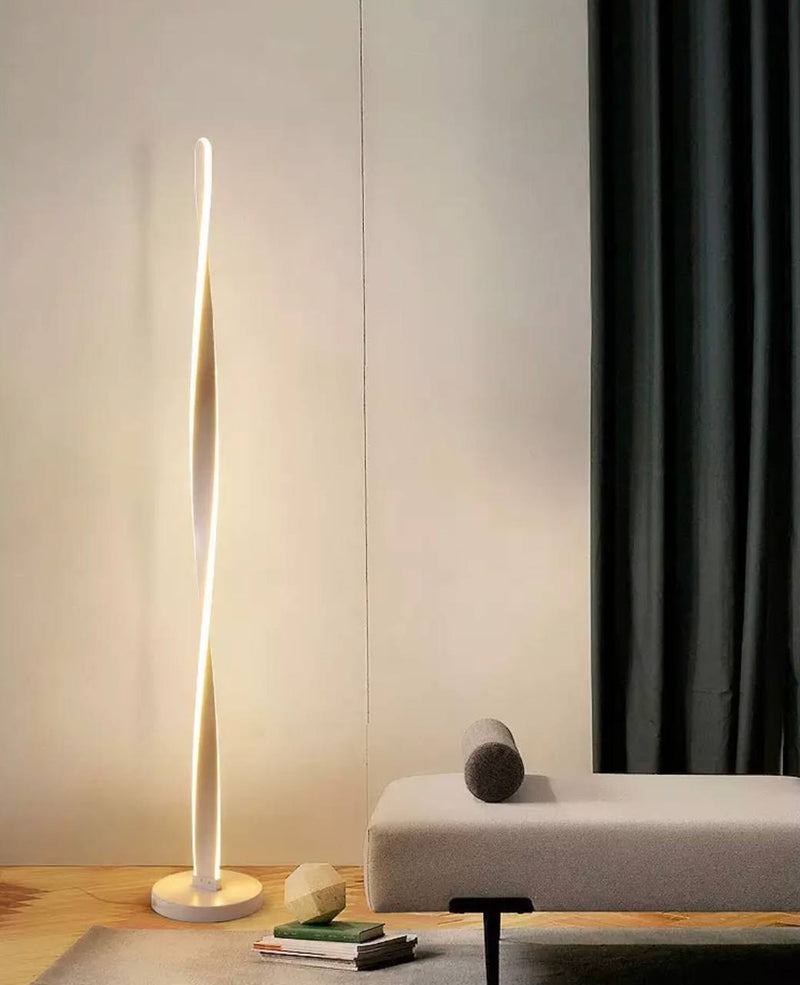 Classic Rounded Tube Standing Floor Lamp