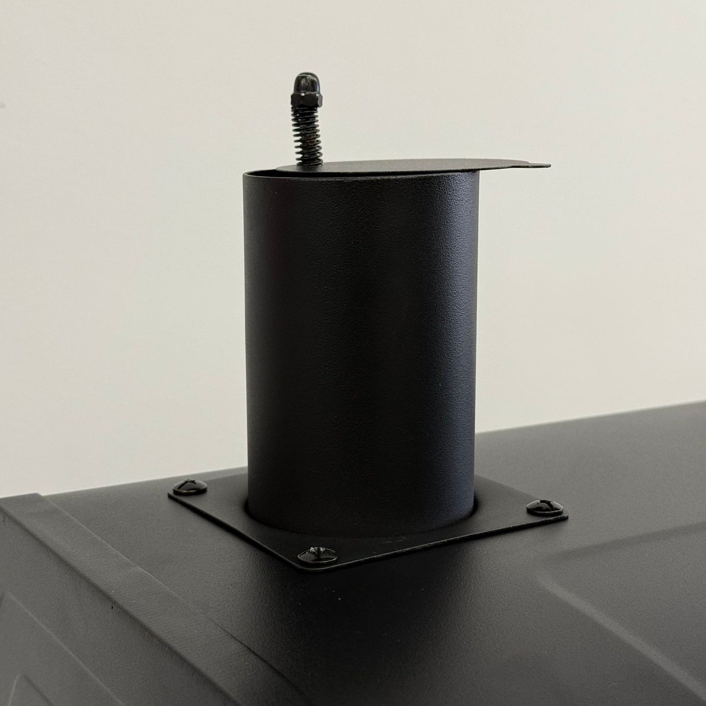 Portable Barbecue Grill with Side & Storage Shelves