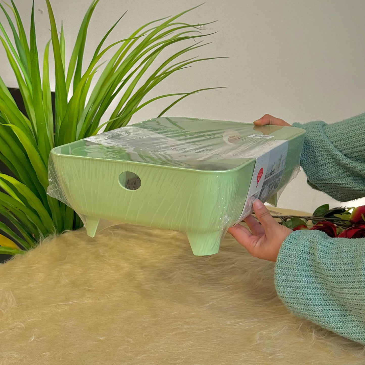 ڕەفەی قاپ وشککردنەوەی چێشتخانە- جوان و کارا