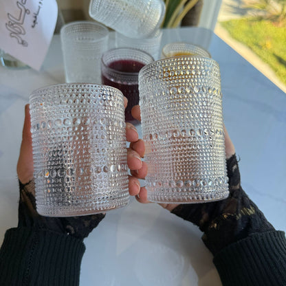 Modern Clear Glassware Set