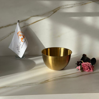 3-Sized Luxury Multi-Purpose Gold Stainless Steel Bowls