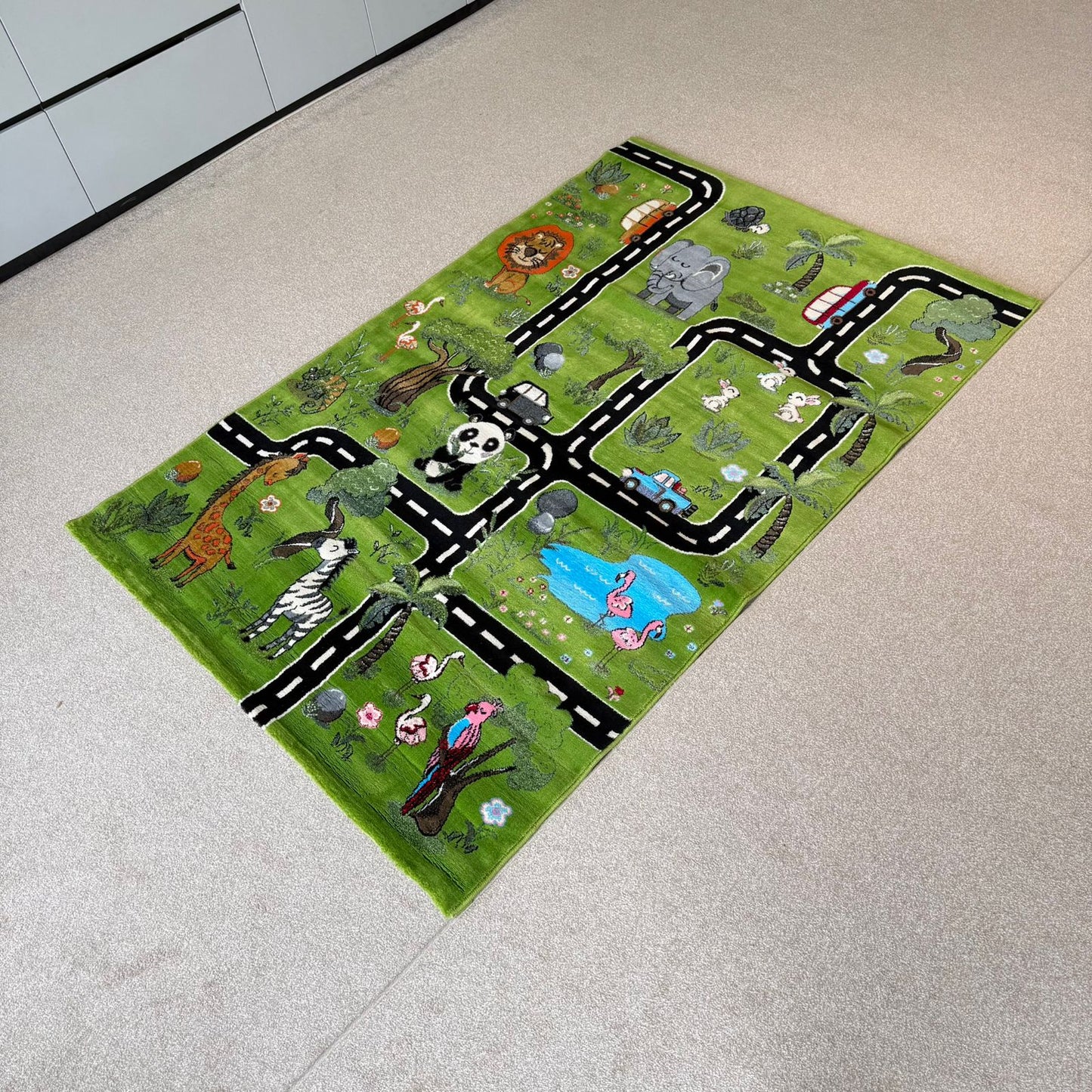 2.25x1.5m Modern Carpets - Cut & Loop Collection