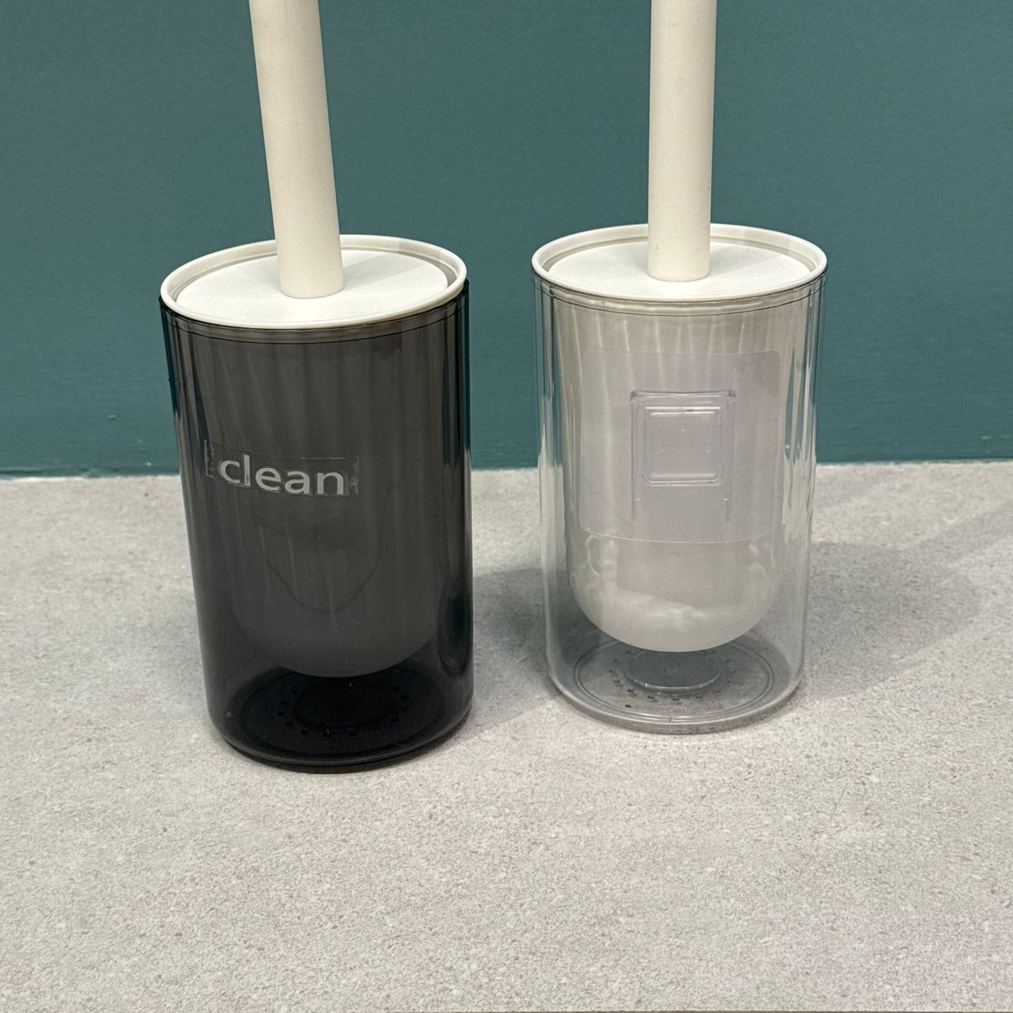 Clean Toilet Brush Set with Removable Inner Cup