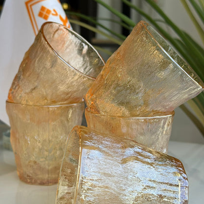 سێت پەرداخی مۆدێرن - بە دوو ڕەنگ 