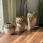 Golden Floral Luxury Decorative Vase