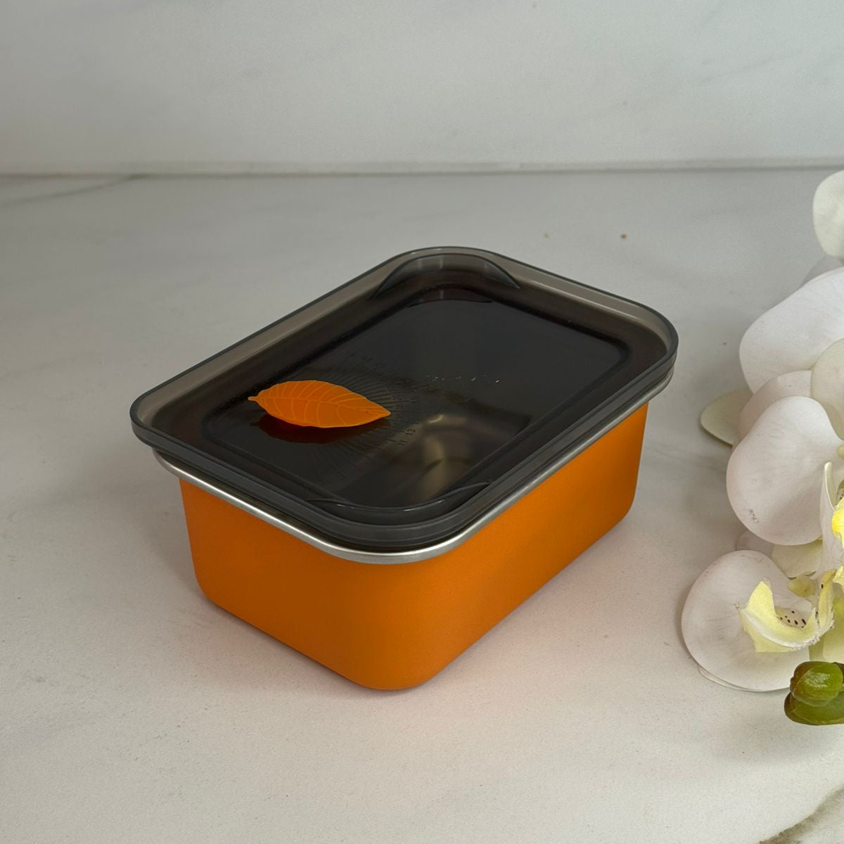 3 Sized - Stackable Steel Food Storage Containers Set With Lids