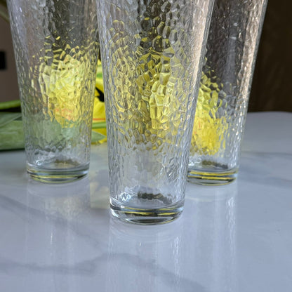 Modern Textured Glassware Set