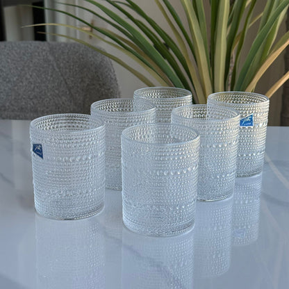 Modern Clear Glassware Set