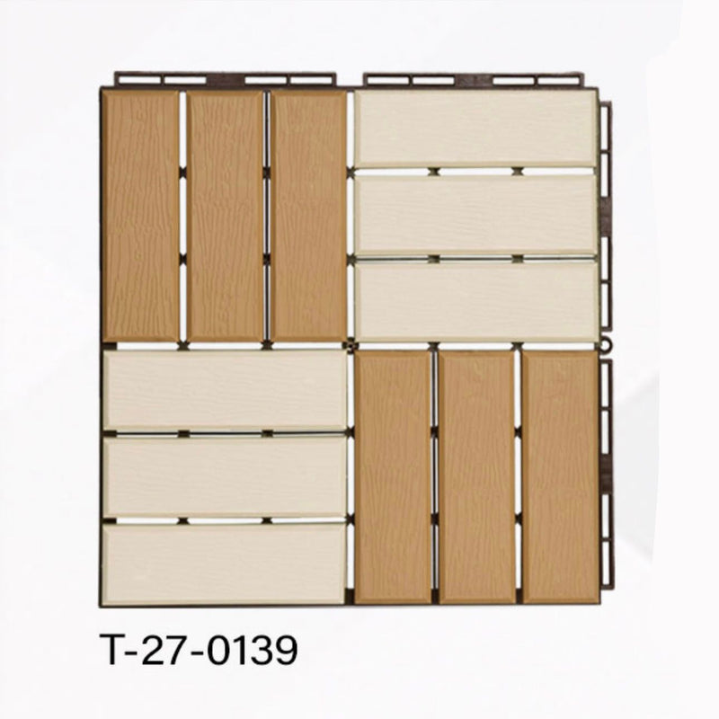 Wood Design - Plastic Interlocking Deck Tiles