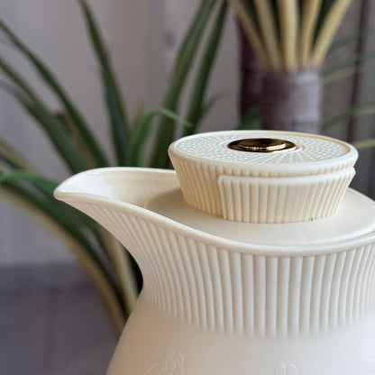 Elegant Off-White Coffee & Tea Thermos
