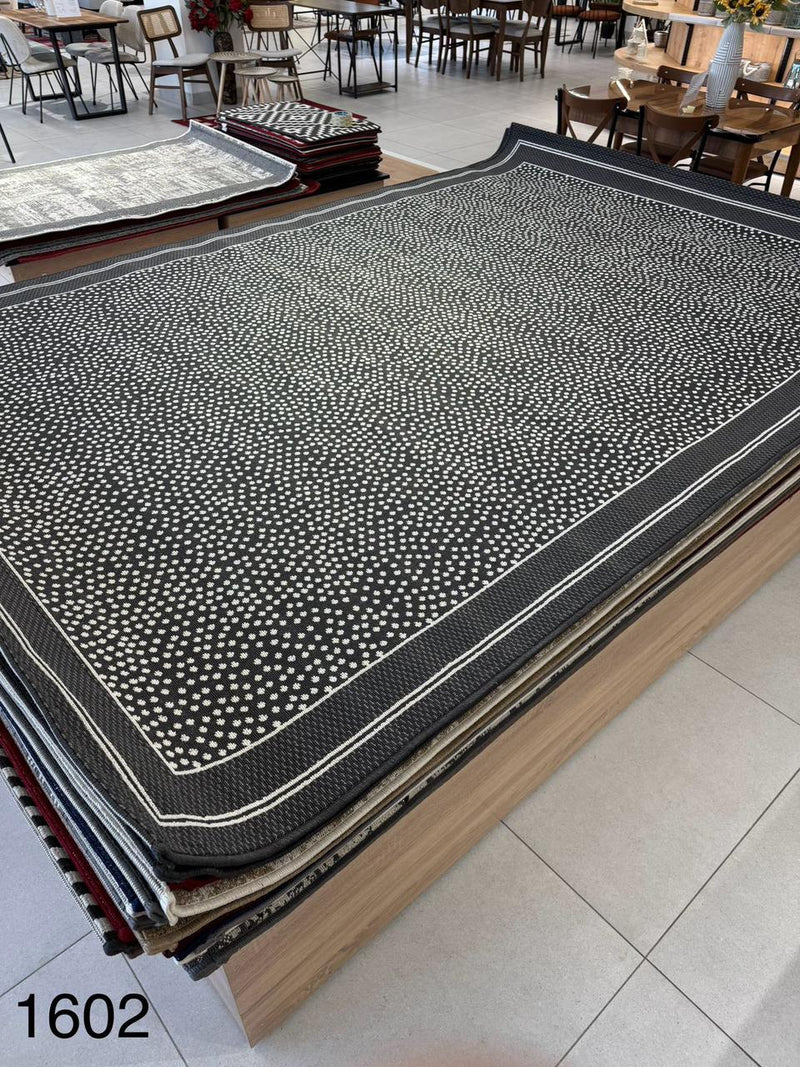 2x3m Modern Grey Indoor Carpet