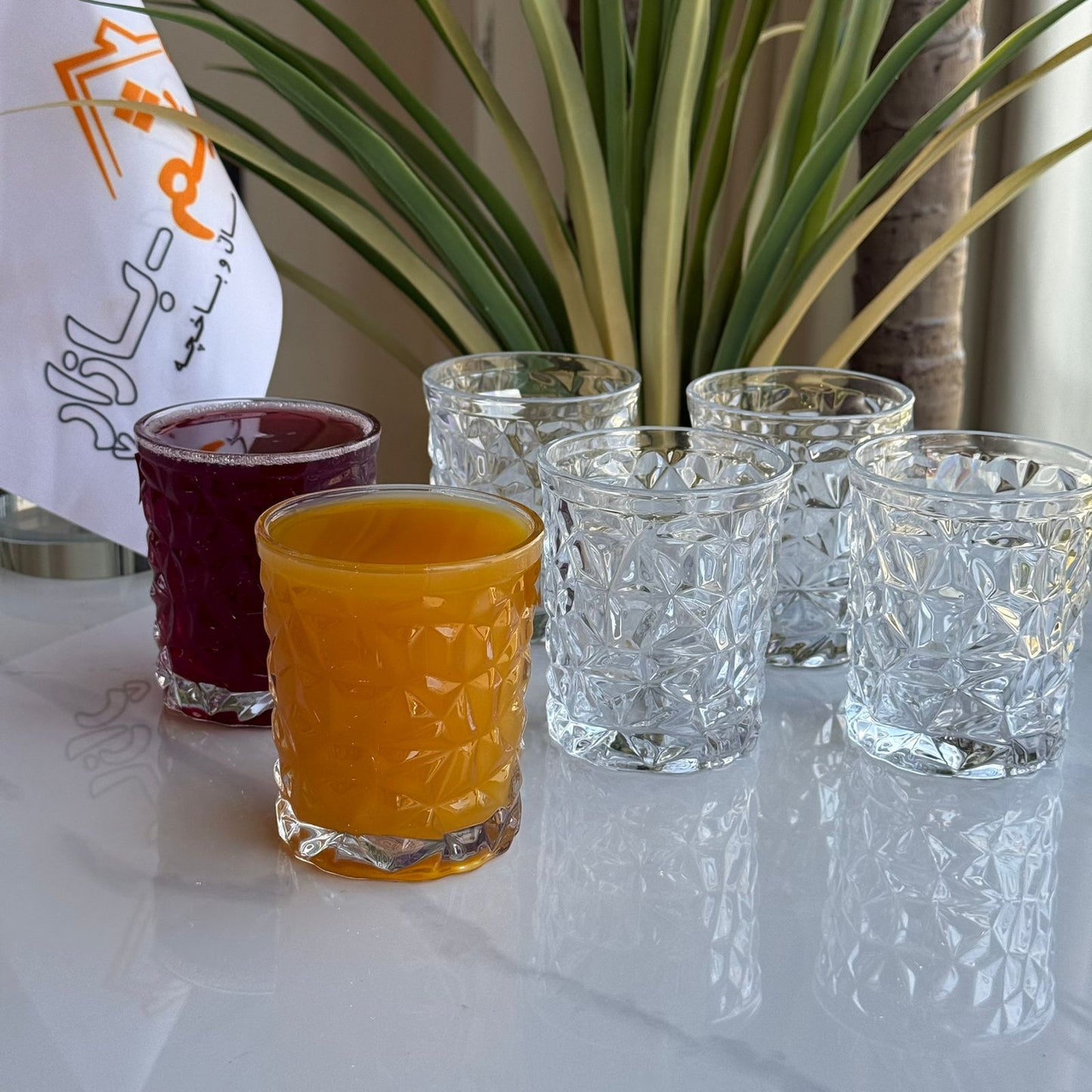 سێتی پەرداخی شووشەیی - مۆدێرن و شیک 