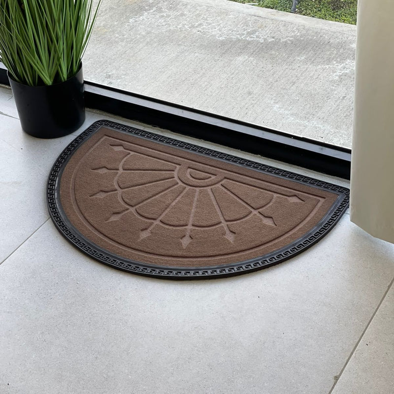 Versace D/14 - 48.5x76cm Half Circle Door Mat