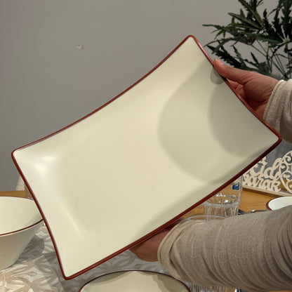 Modern Luxury Melamine Dinnerware Collection