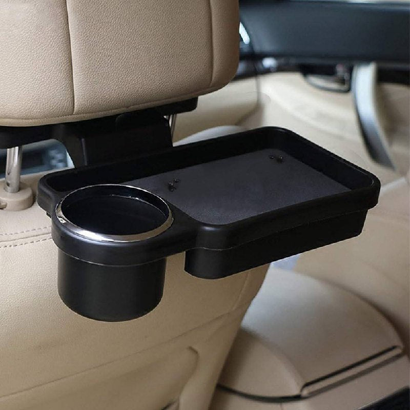 Foldable Car Headrest Cup Tray