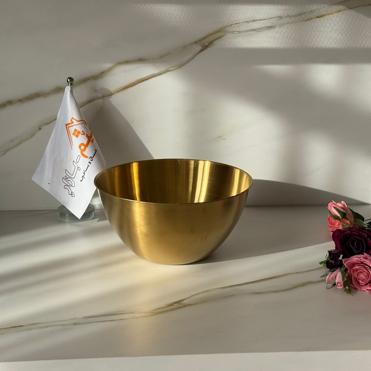 3-Sized Luxury Multi-Purpose Gold Stainless Steel Bowls