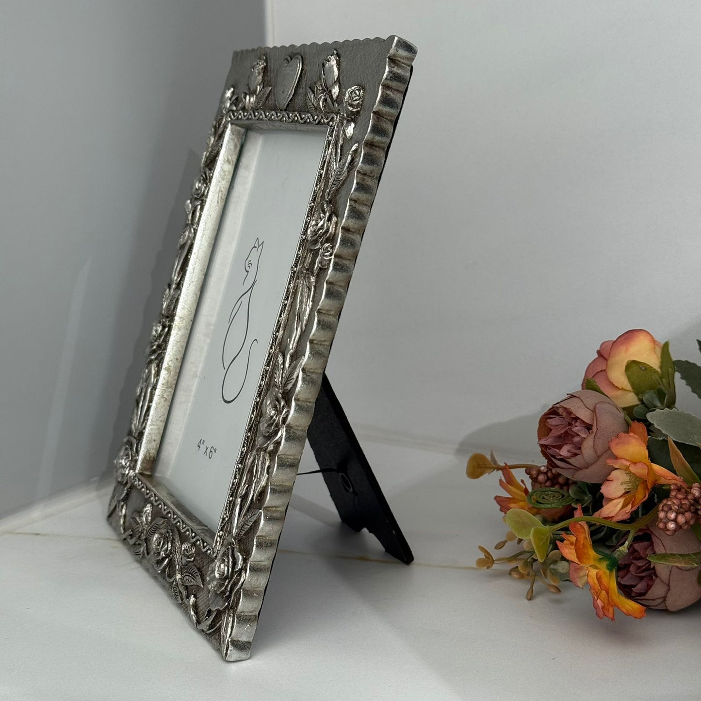 Vintage Floral Photo Frame