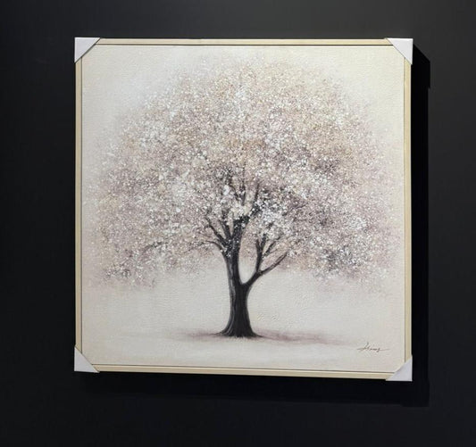100 × 100 فنون رائعة مرسومة يدويًا مع إطار
