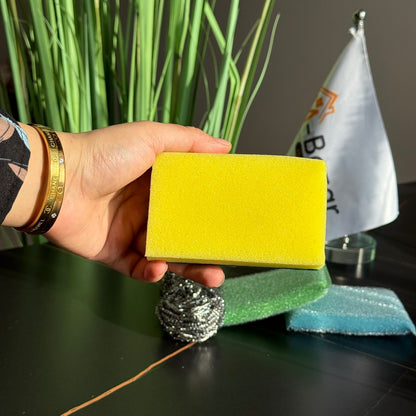 Multi-Purpose Cleaning Sponge & Scrubber Set (5 Pieces)