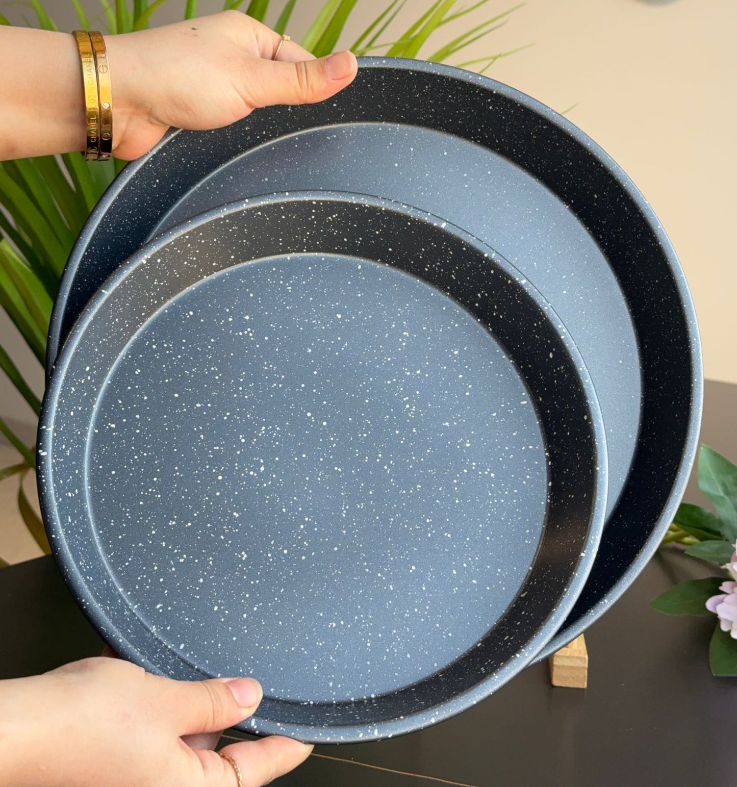 صينية خبز ممتازة غير لاصقة - دائرية