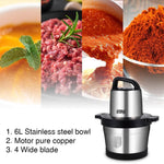 6L Multi-Functional Quick Food Chopper