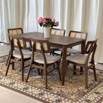 Diamond Old Style Table & Victoria Chairs Indoor Set