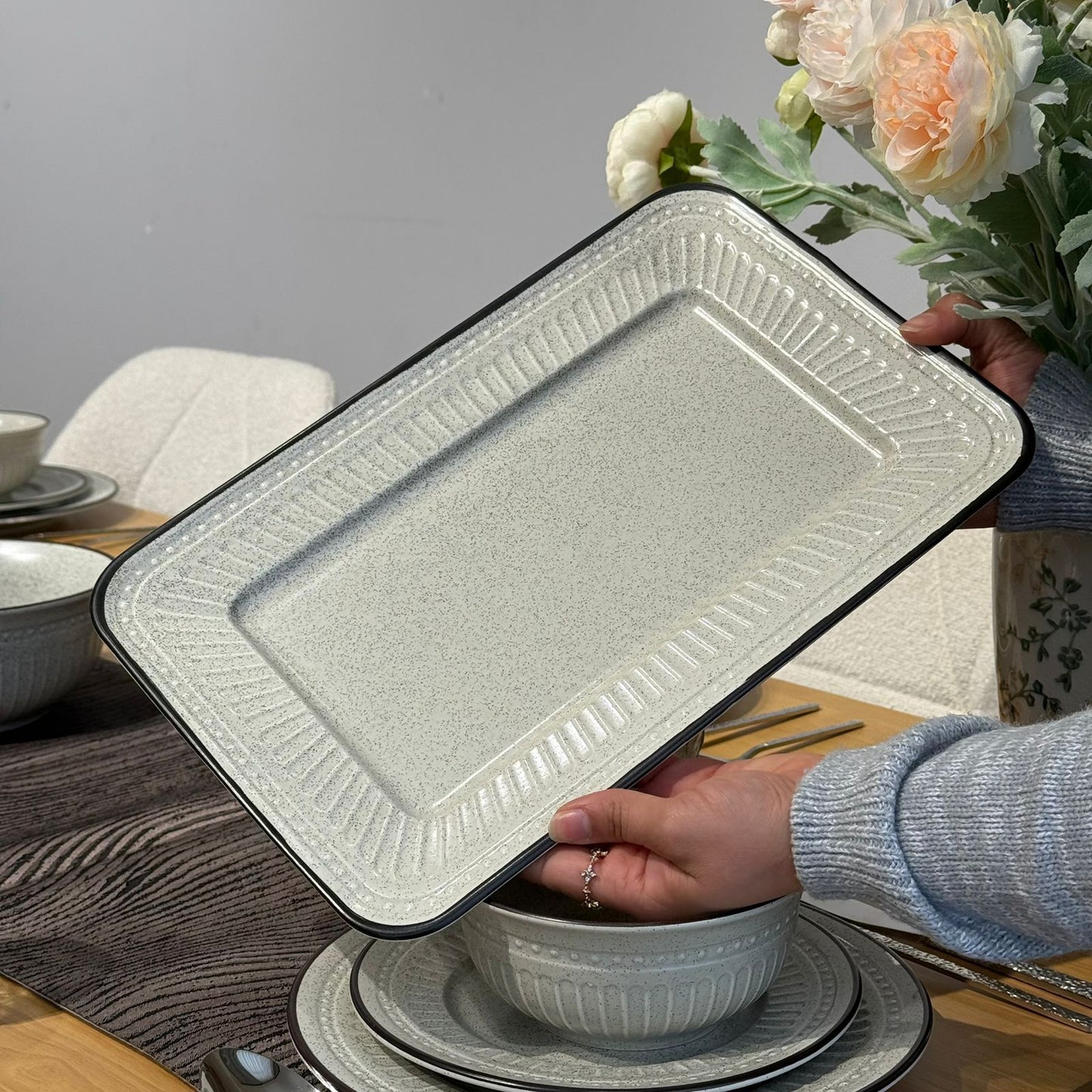 سێت قاپی سیرامیکی  جوان و ناوازە