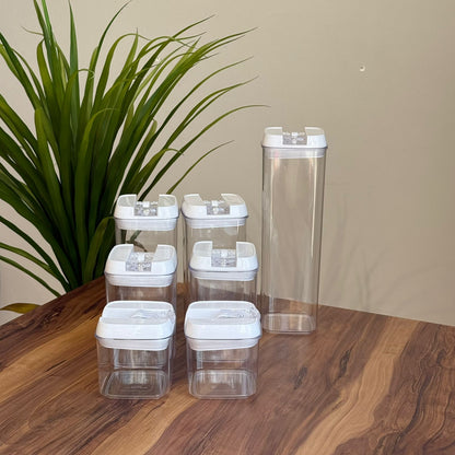 7 Piece Air-Tight Food Storage Container Set