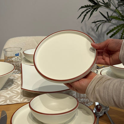 Modern Luxury Melamine Dinnerware Collection
