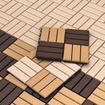 Wood Design - Plastic Interlocking Deck Tiles