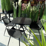 Daniela Chair &amp; Durable Square Table Outdoor Furniture Set