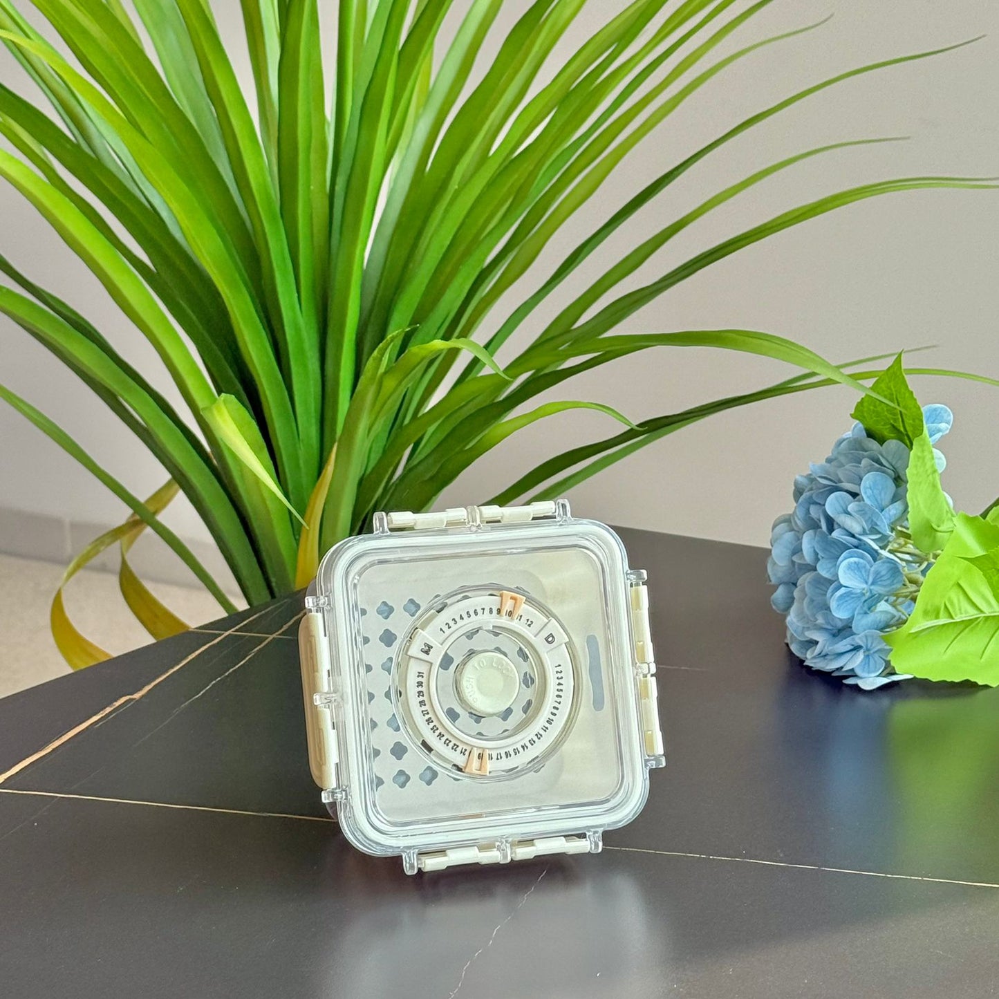 Airtight Multi-Purpose Food Storage Container With Date Dial - Set Of 4