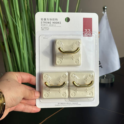 Set Of Strong Adhesive Wall Hooks