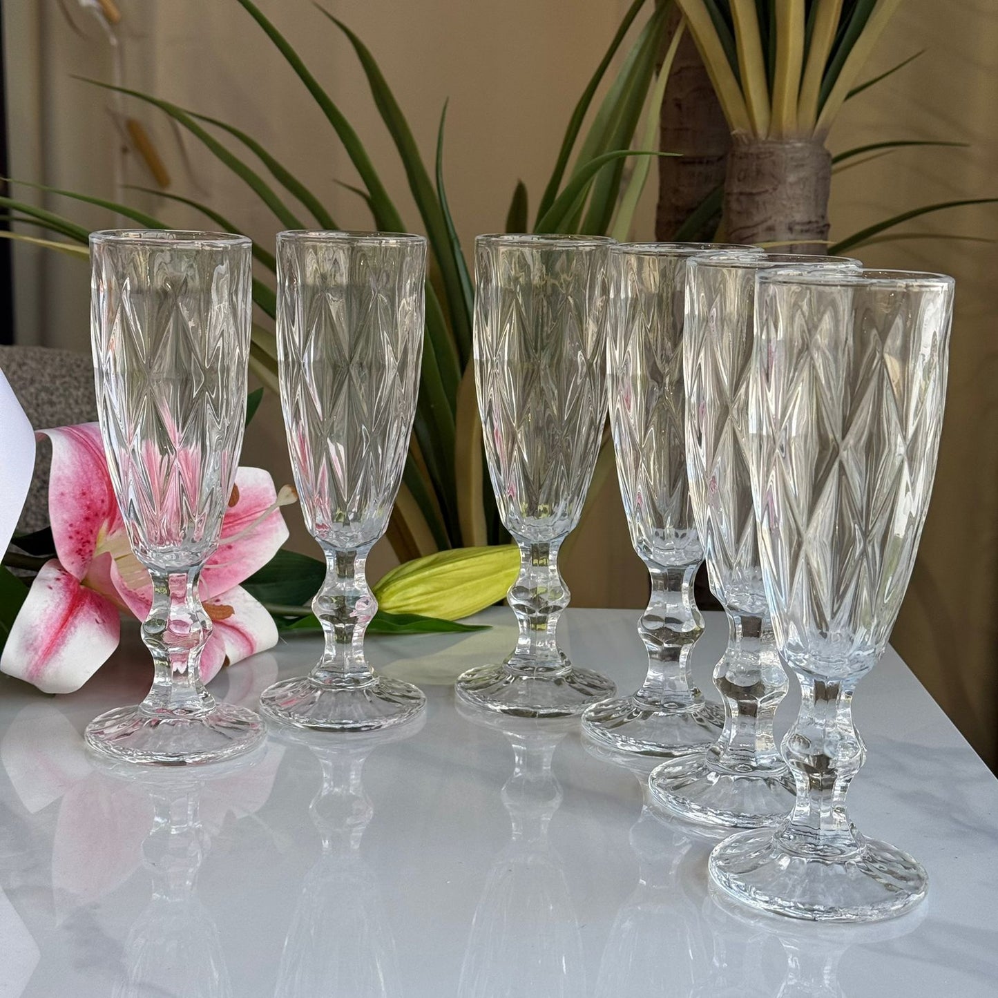 مجموعة الأواني الزجاجية الفاخرة الكلاسيكية