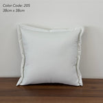 Garden Set Leather Back Pillows